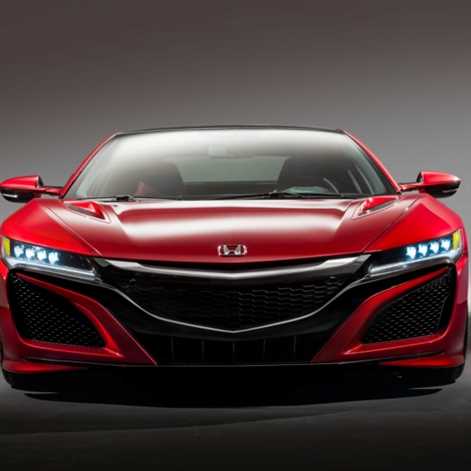 Honda NSX odtwarza geoglif "Koliber"
